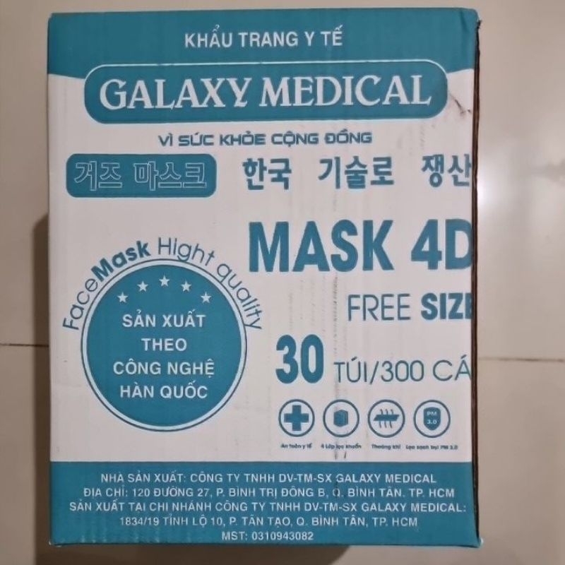khẩu trang KF94 Galaxy Medical