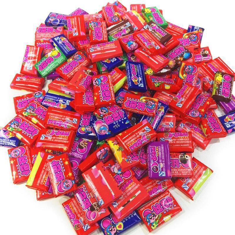 Kẹo cao su thổi bong bóng Alpenliebe mix vị trái cây cho trẻ em