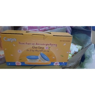Bộ 2 Thố thủy tinh có nắp cao cấp( quà tặng caryn)