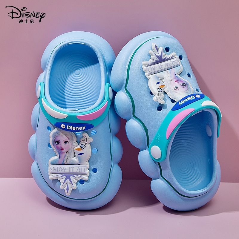 Dép lê elsa đi mùa mưa cho bé gái đi mùa hè 2023