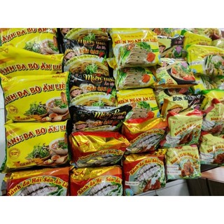 Miến lươn, bánh đa cua, bún riêu cua, bánh đa cá rô đồng ăn liền
