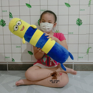 GỐI ÔM ĐẦU THÚ HOẠT HÌNH MINION CHO BÉ 1 TUỔI