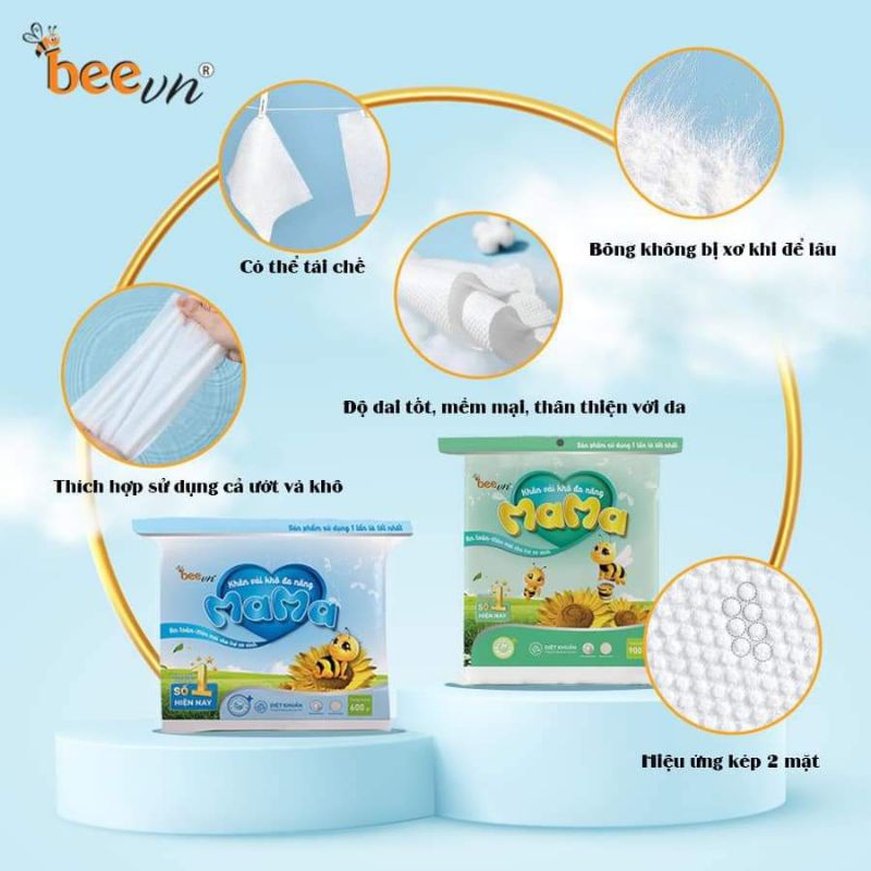 Khăn vải khô đa năng MAMA 900 gram