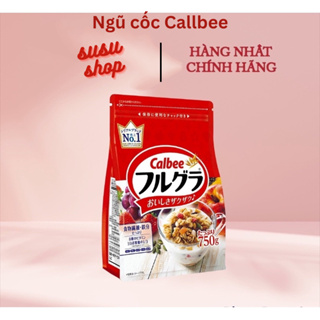 MỚI Ngũ cốc Calbee Ăn Kiêng Giảm Cân Nhật Bản mix sữa chua trái cây dùng