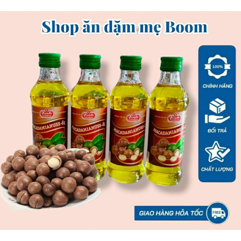 Dầu macca ép lạnh Kunella Đức 100ml
