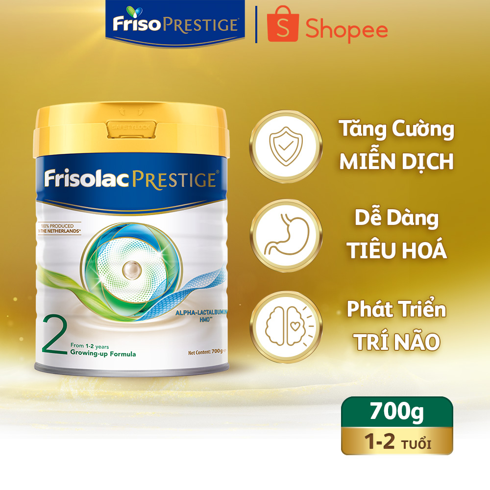 Sữa Dinh Dưỡng Công Thức Frisolac Prestige 2 700g (Dành cho trẻ từ 1-2 tuổi)