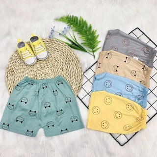 Quần đùi thun lạnh cho bé trai/bé gái từ 4 - 15kg