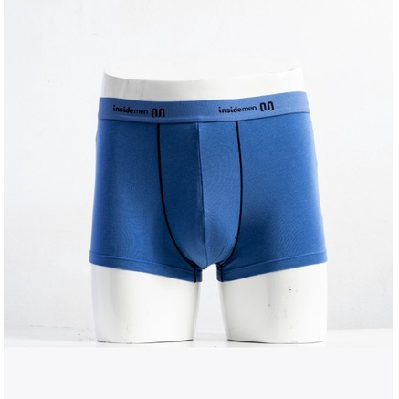 Quần Xì Nam Đùi Boxer INSIDEMEN Thun Lạnh Cao Cấp Co Giãn 4 Chiều Cực Thoáng Khí Kháng Khuẩn IBX010