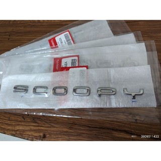 Tem chữ scoopy 2021-2023 chính hãng