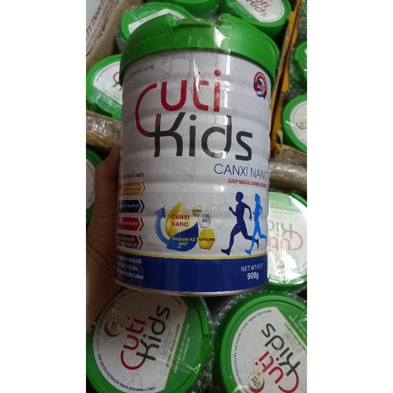 Sữa canxi nano Cuti 900g, date 8/2024
