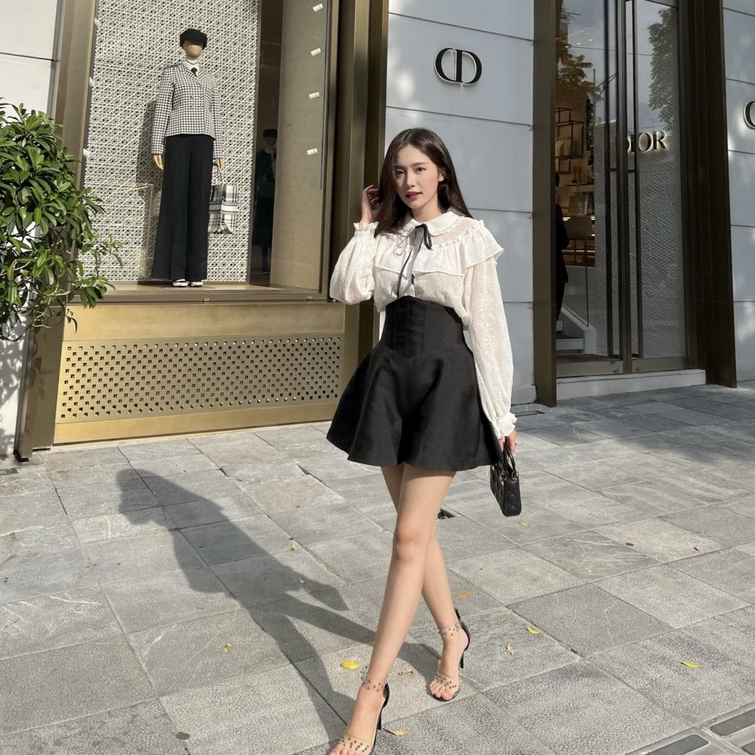 Quần đùi eo giả corset Chillgals hàng thiết kế QU-001