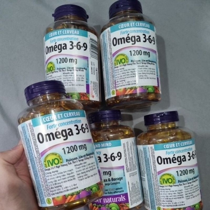 omega 3-6-9 webber naturals (Canada)