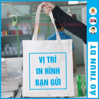 In hình cá nhân, logo, in theo yêu cầu ... lên túi xách