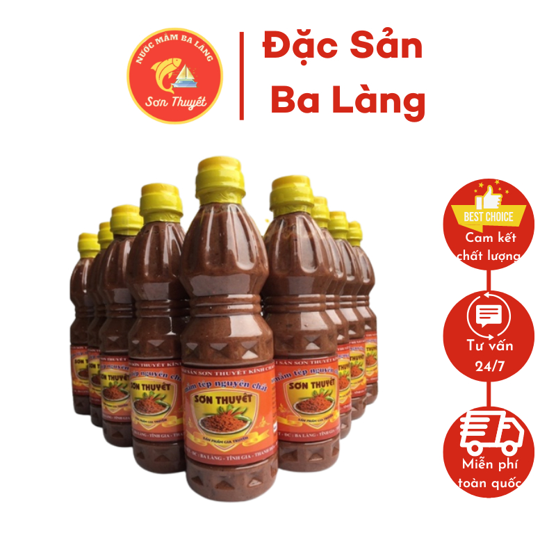 500g mắm tép trưng thịt sơn thuyết ba làng