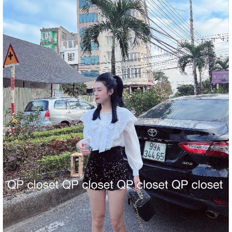 Áo sơ mi cổ boy QP