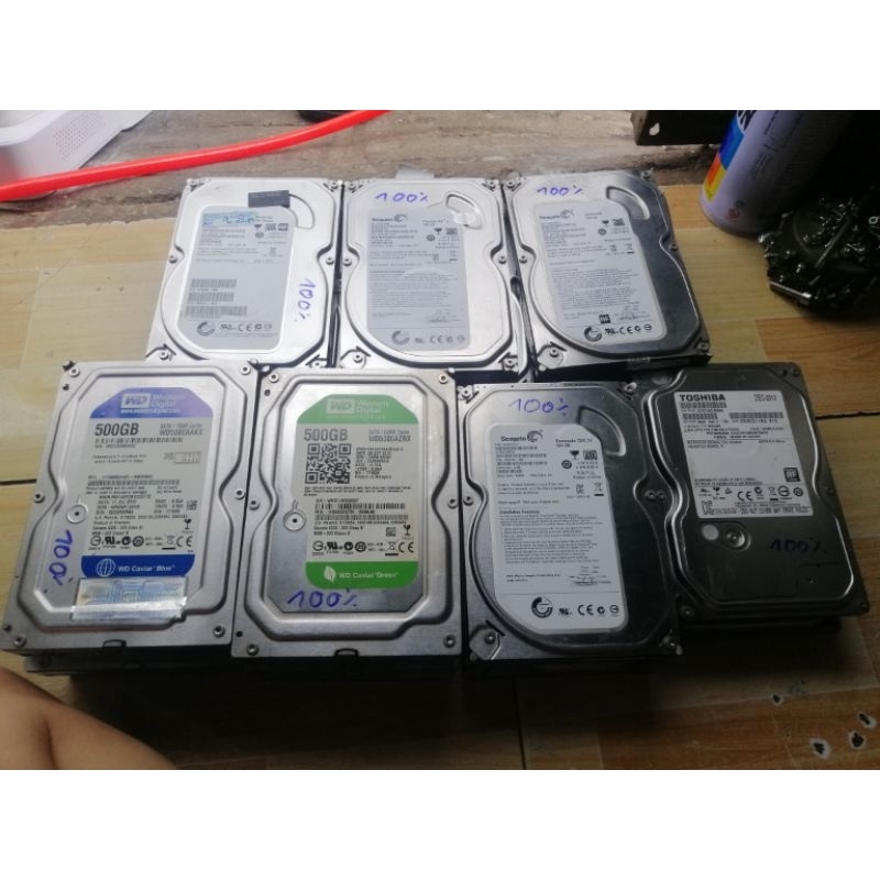 Ổ cứng saegate, WD, Toshiba 500gb tháo máy