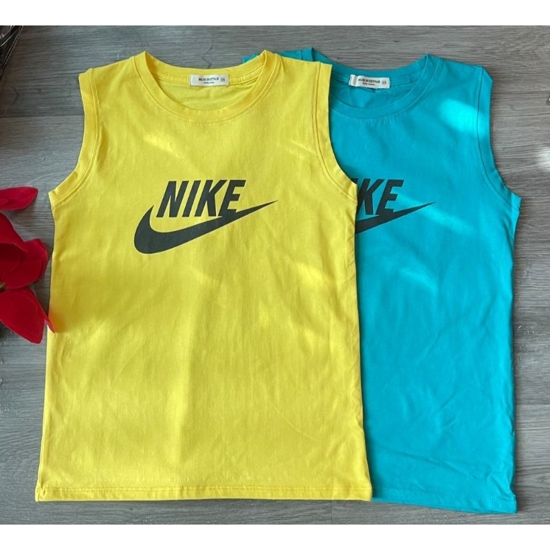 (20-40kg) Áo ba lỗ bé trai size đại chất cotton co dãn đẹp mát