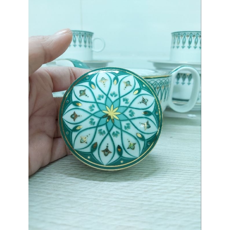 Bộ trà 0.38 Đồng Tâm Xanh Lá