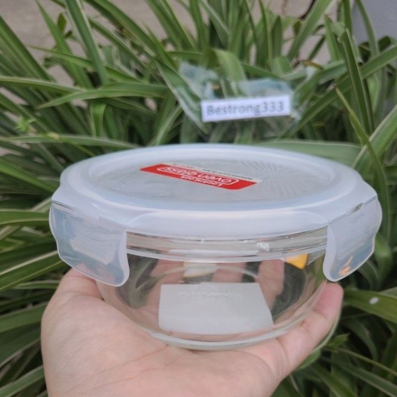 Thố Thủy Tinh Lock&Lock 400ml Chịu Nhiệt