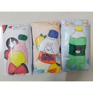 Squishy giấy nước ngọt handmade chậm tăng