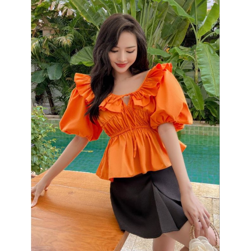 Áo kiểu tay phồng thời trang