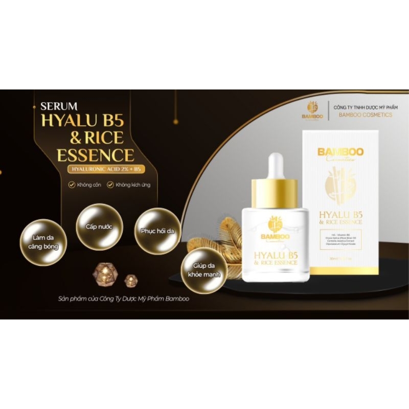 💥Mẫu mới 2023💥Combo kem face và serum B5 Gạo bamboo