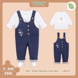 Bộ yếm quần rời bé trai +bé gái Judoby