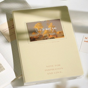 Sổ Note For bìa nhựa dẻo Inspiration and Love