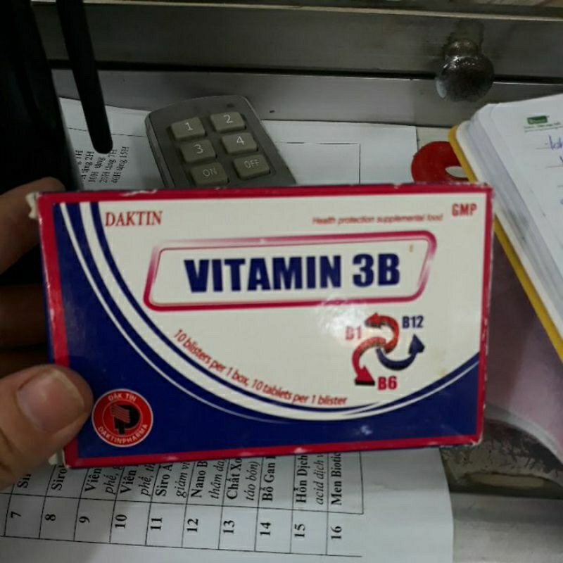 viên uống 3B(b1, b6, b12)