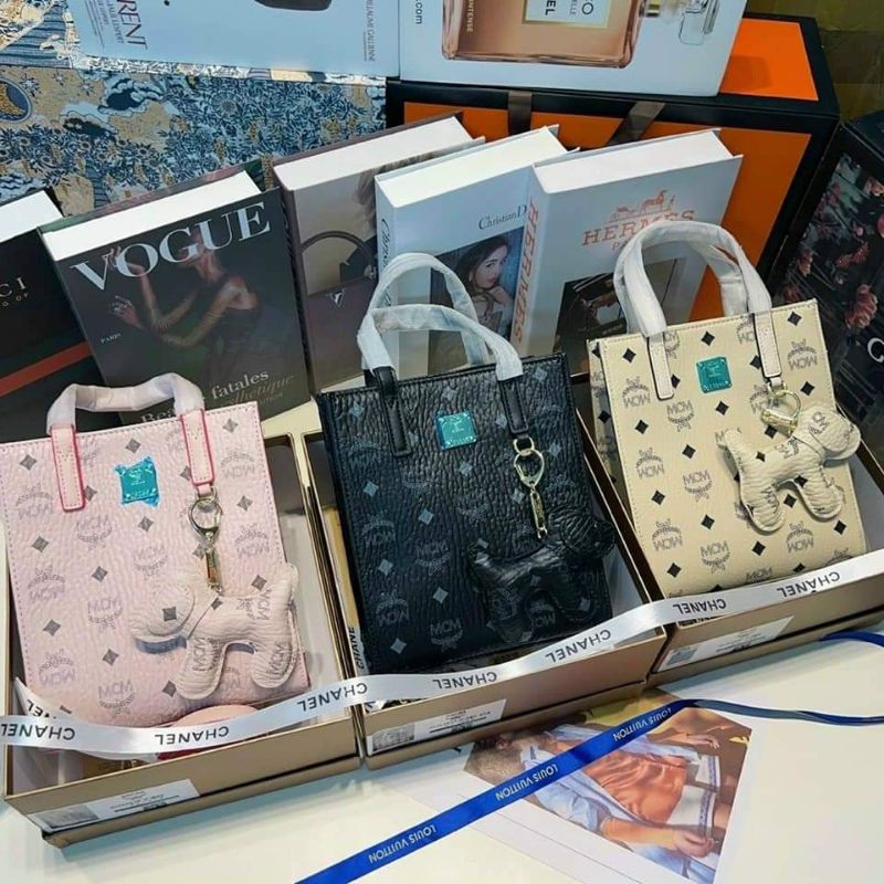 TÚI MCM TOTE 2IN1 SUPER FULL BOX SEAL
