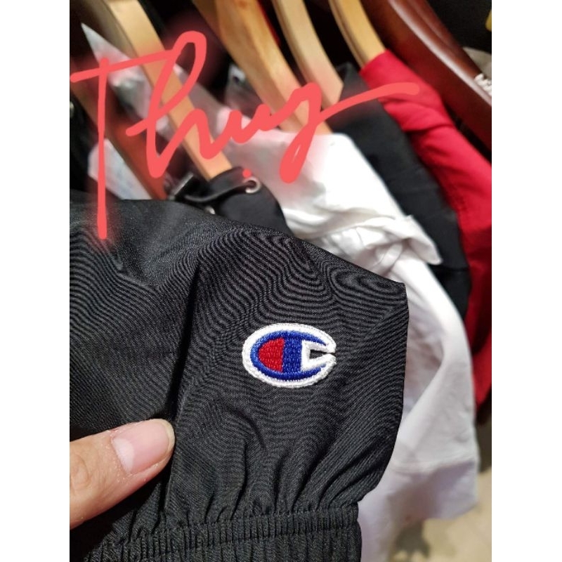 Áo gió Champion màu tím than auth100% new