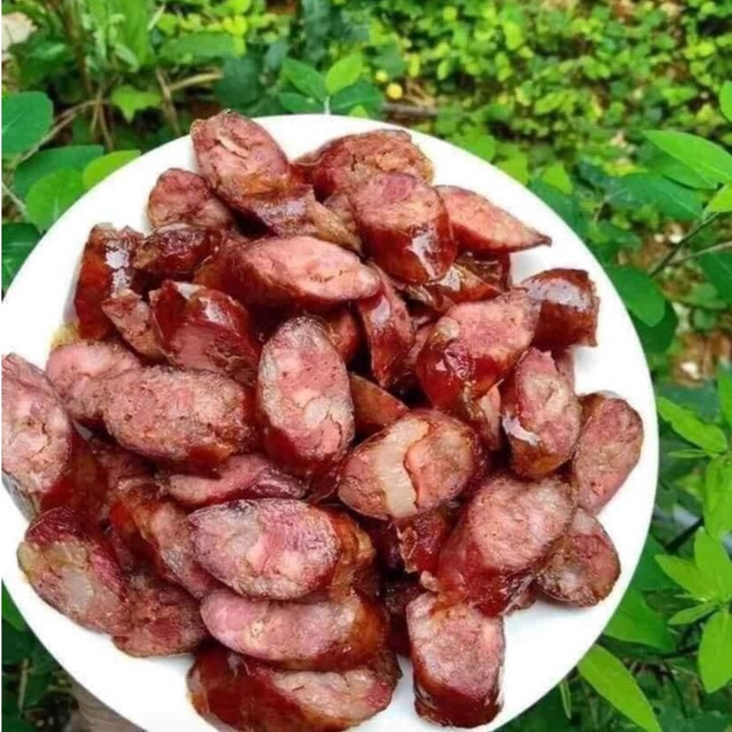 Lạp xưởng heo/lạp xưởng tôm hun khói Tây Bắc 500gr❤️Tmart-Thực phẩm sạch