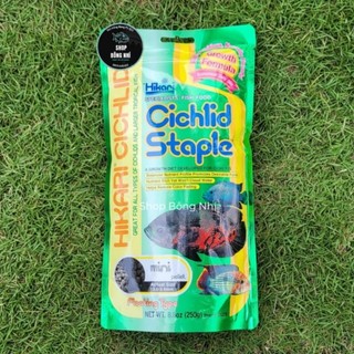 Cám thức ăn cá cảnh Tai Tượng Châu Phi | Thức ăn cá cảnh Hikari Cichlid Staple mini 250g | Hikari Cichlid Staple 250g