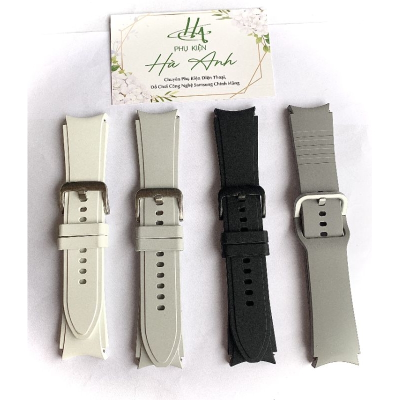 Dây Samsung Watch 4 Classic Silicone Chính Hãng. Bản 20mm với Đủ Size Đủ Màu