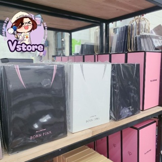 VStore [HÀNG CÓ SẴN] BLACKPINK BORN PINK - BLACK, PINK & GRAY - KÈM POB KTOWN