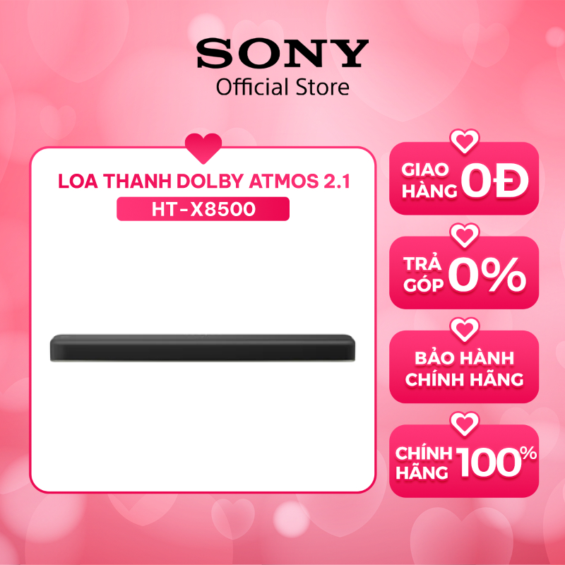 Loa thanh Sony Dolby Atmos 2.1 kênh/DTS:X™ tích hợp Bluetooth | HT-X8500