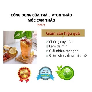 (Trà lipton thảo mộc thiên nhiên)