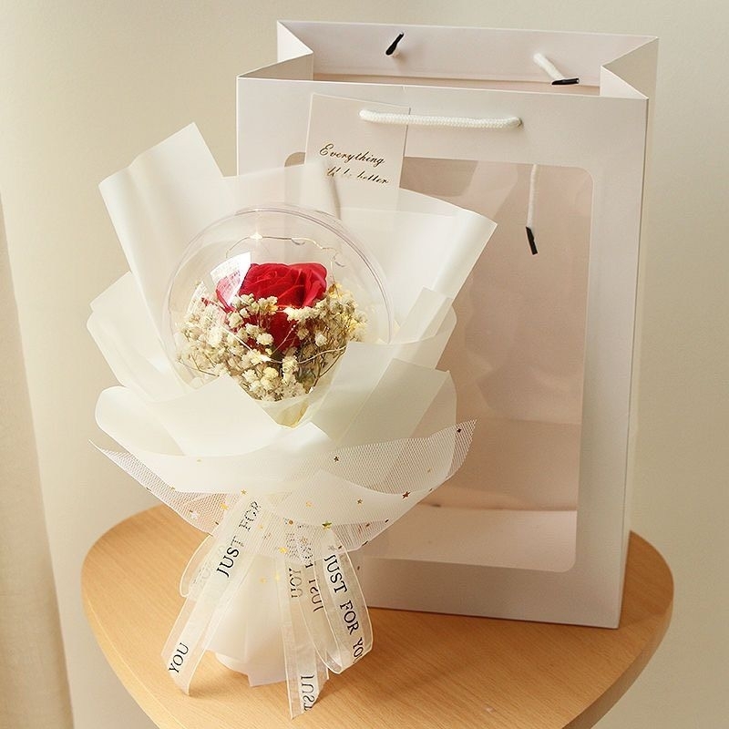 💐BÓ HOA BÔNG HỒNG 1 BÔNG TO