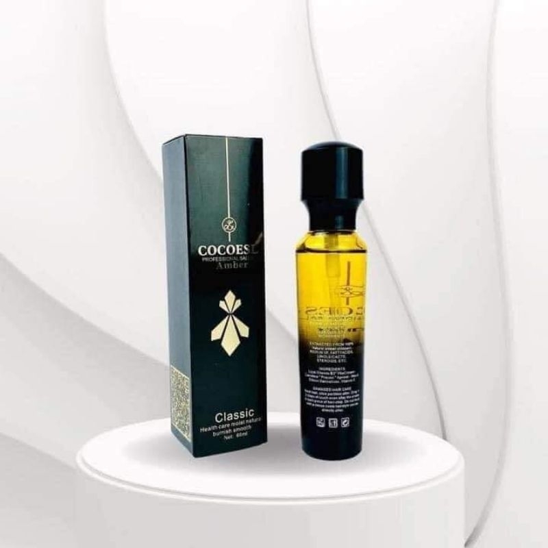 Tin dầu dưỡng bóng tóc coco chai cao