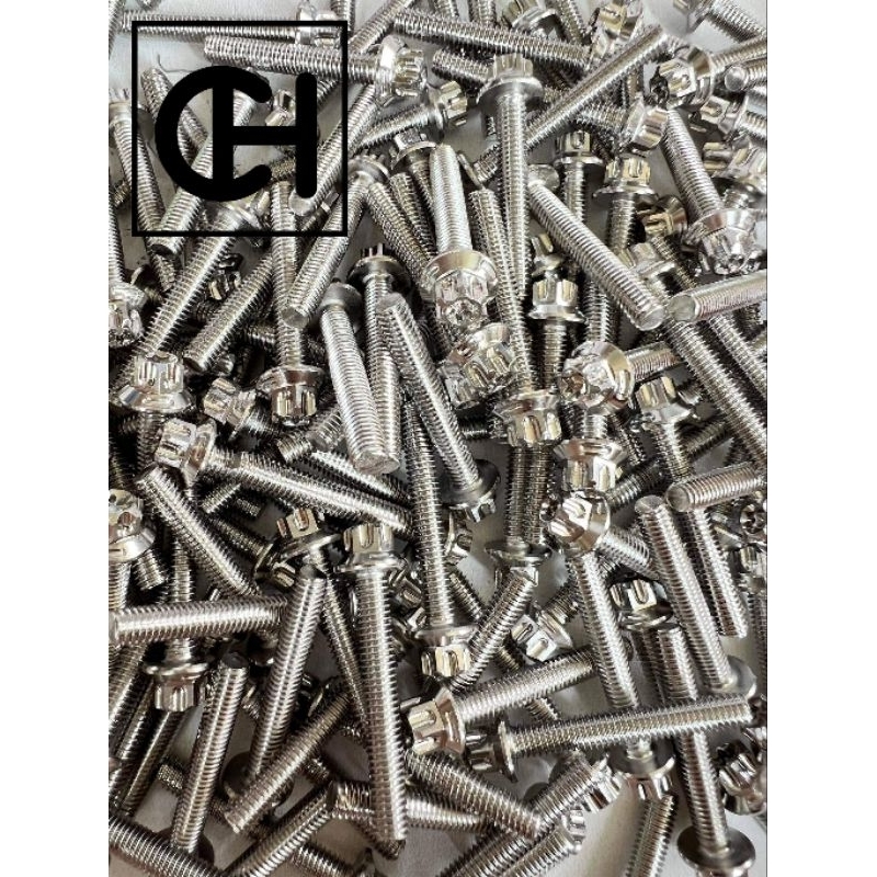 Ốc 6li , ốc lốc máy inox 304 mẫu M3 các size thông dụng từ 6li10 đến 6li90