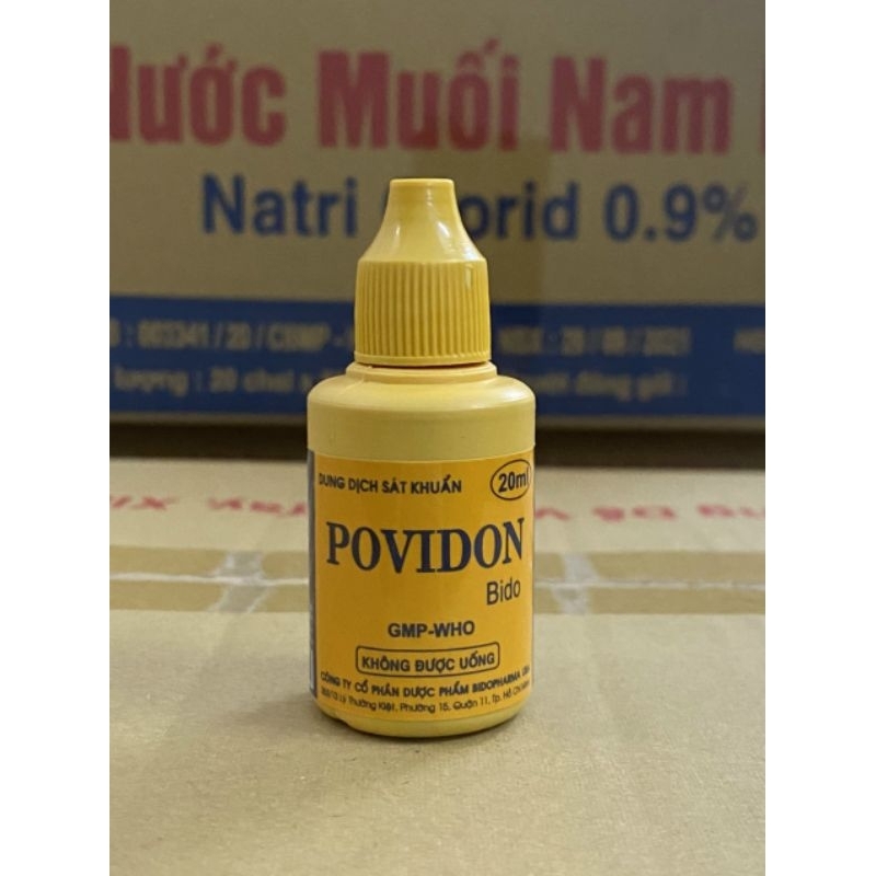 DUNG DỊCH SÁT TRÙNG DA POVIDONE IODINE 10%