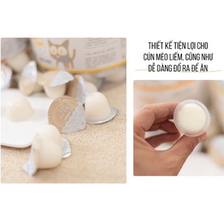 Pudding Thạch Sữa Dê Cho Chó Mèo Bổ Sung Canxi (1 viên lẻ)
