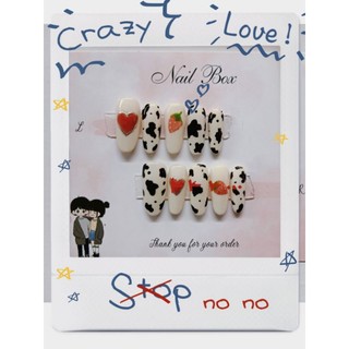 Nailbox móng úp thiết kế hoạ tiết đáng yêu