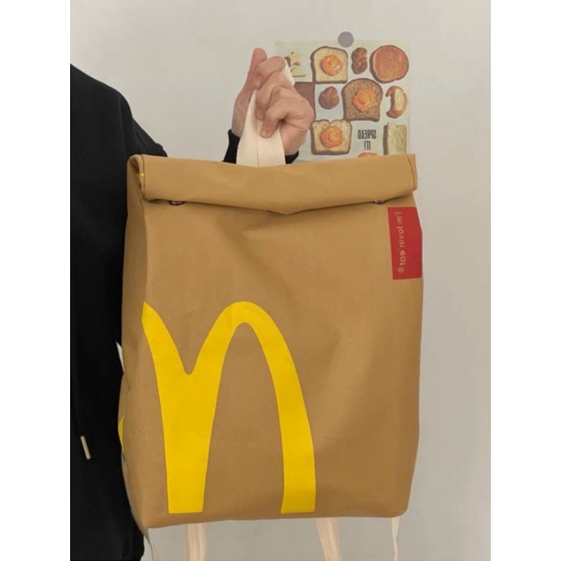 Balo Túi Xách Bằng Vải Hoạt Hình Vui Nhộn Phong Cách Hàn Quốc P.c