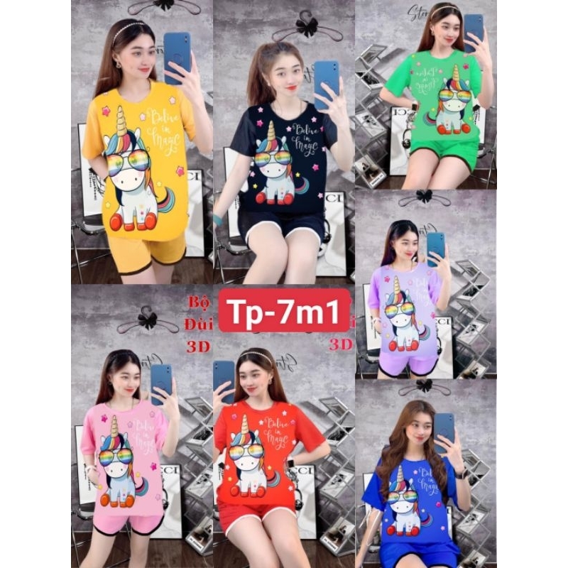 BỘ THUN NHIỀU MẪU / ĐÙI LỬNG