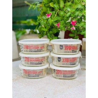 Hộp thủy tinh chịu nhiệt Lock& Lock 370ml