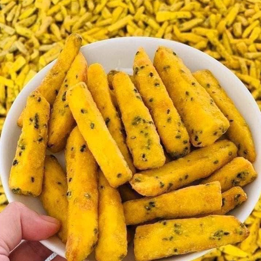 Khoai lang tẩm vừng 250gr thơm giòn❤️Tmart-Thực phẩm sạch