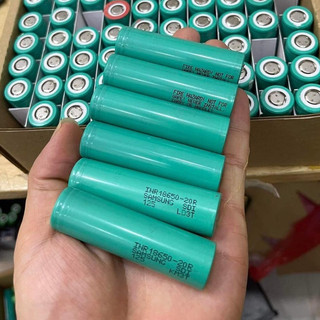 Cell pin 18650 samsung 20r dung lượng 2500 dòng xả 25a tháo khối như mới