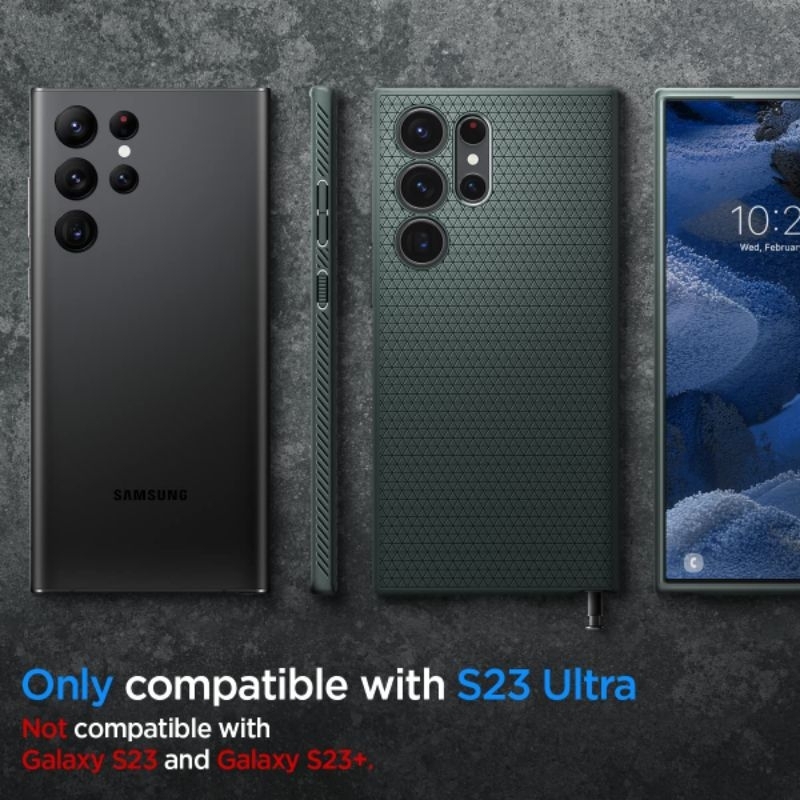 ỐP LƯNG SPIGEN SAMSUNG GALAXY S23 ULTRA LIQUID AIR - Chính Hãng Spigen Việt Nam