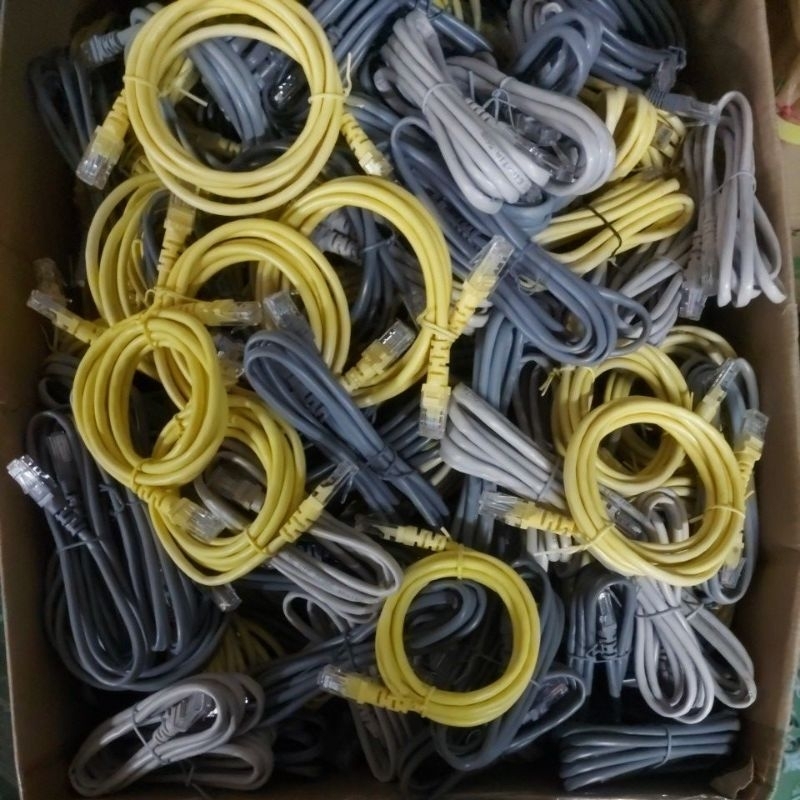 Dây mạng 1.5m bấm sẵn đúc 2 đầu Cat5e cao cấp
